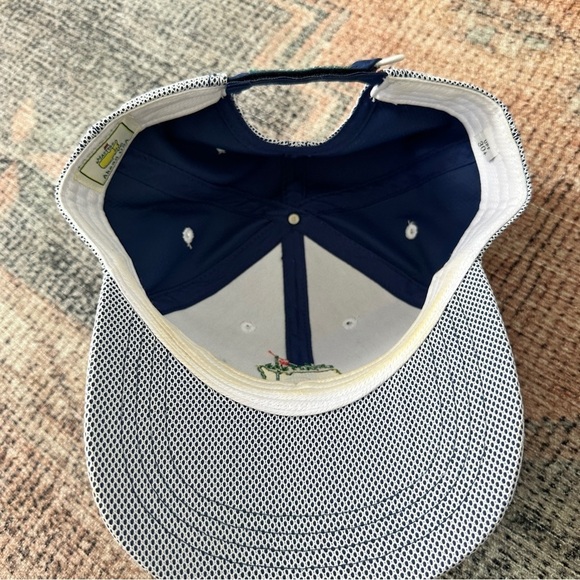 Mens Masters Navy Gold Hat - Picture 2 of 4